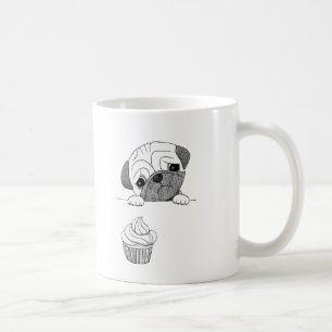 De Café Caneca engraçada bonito do amante do cão do