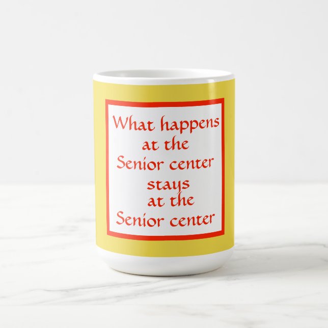 De Café Caneca engraçada da aposentadoria (Centro)