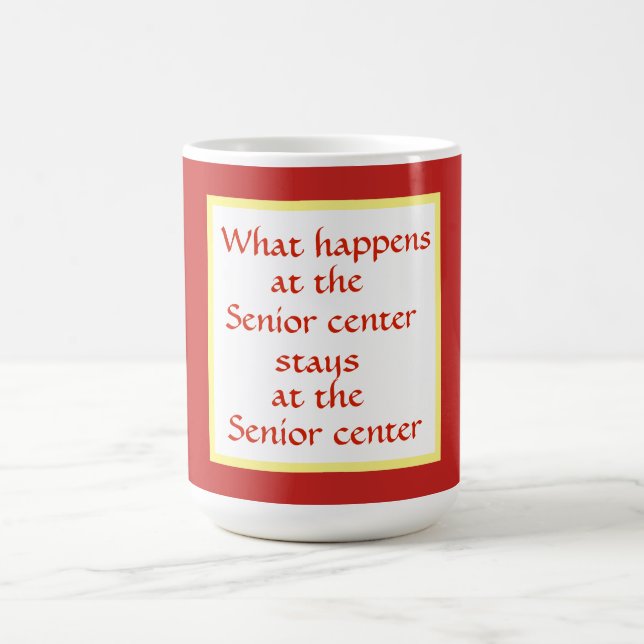 De Café Caneca engraçada da aposentadoria (Centro)