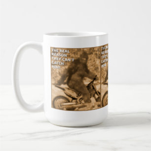 De Café Caneca engraçada da bicicleta grande da sujeira d