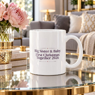De Café Caneca engraçada da Grande Irmã & Primeiro Natal d