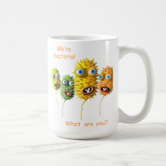 De Café Caneca engraçada das bactérias