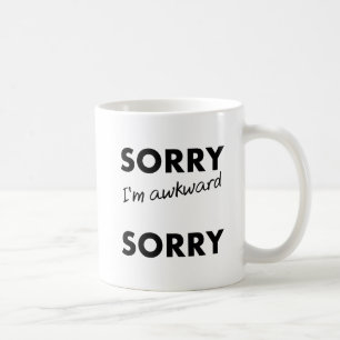 De Café Caneca Engraçada Desculpe Desajeitado