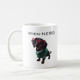 De Café Caneca engraçada do cão wiener" do Dachshund do