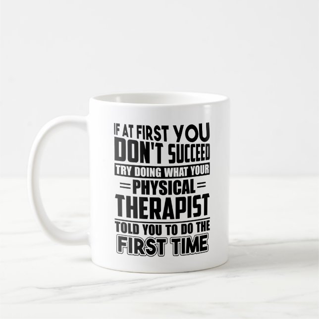 De Café Caneca engraçada do fisioterapeuta (Esquerda)