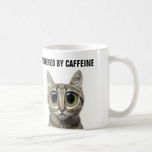 De Café Caneca engraçada do gato do café, psta pela