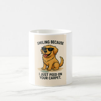 De Café Caneca Engraçada do Golden Retriever