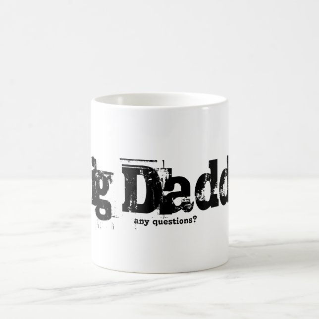 De Café Caneca engraçada do PAI GRANDE para o branco do (Centro)