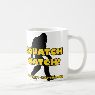 De Café Caneca Engraçada do Pé Grande, Sasquatch, Yeti Squ