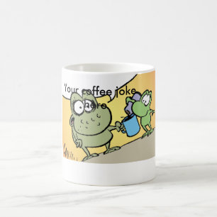 De Café Caneca engraçada dos desenhos animados da piada d