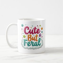De Café Caneca Engraçada e Sassy Fofa porém Feroz