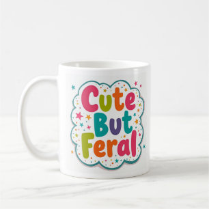 De Café Caneca Engraçada e Sassy Fofa porém Selvagem