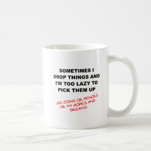 De Café Caneca Engraçada Eu Deixo Coisas Caírem