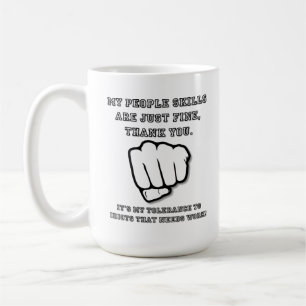 De Café Caneca Engraçada Habilidades Sociais