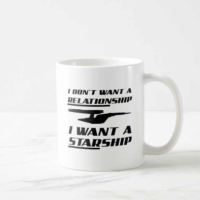 De Café Caneca Engraçada Nave Estelar Relacionamento (Direita)