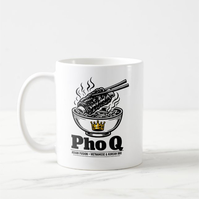 De Café Caneca engraçada Pho Q (Esquerda)