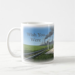 De Café Caneca Épica Desejando que Você Estivesse Aqui