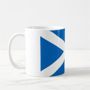 De Café Caneca escocesa da bandeira