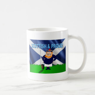 De Café Caneca escocesa e orgulhosa do rugby