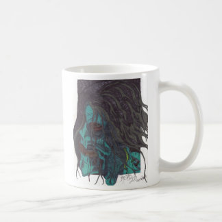 De Café Caneca escura do zombi