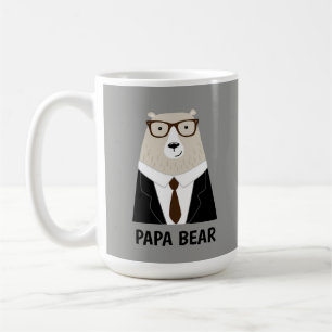 De Café Caneca Especial Dia dos Pais Urso Papai Bonito
