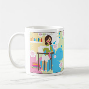 De Café Caneca esperto da menina