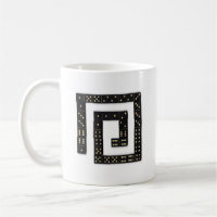 Caneca espiral do dominó