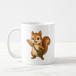 De Café Caneca Esquilo Fofo – Okojo e Amigos