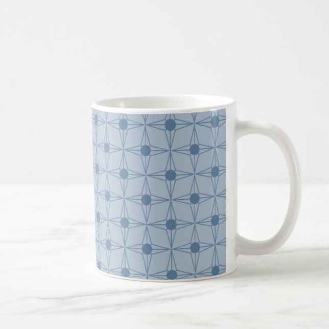 De Café Caneca Estelar Com Pontas Retroativas, Azul (Direita)