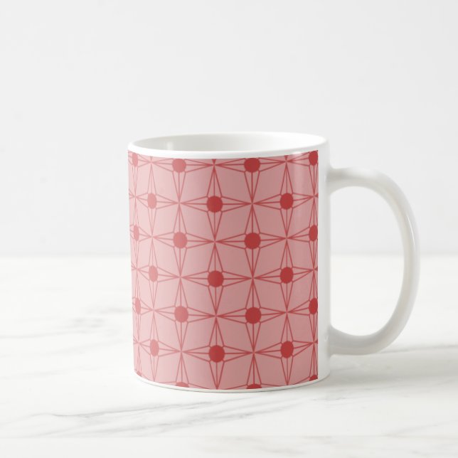 De Café Caneca Estelar Com Pontas Retroativas, Vermelha (Direita)