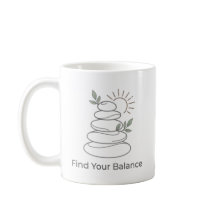 Caneca Estética Zen Encontre Seu Equilíbrio