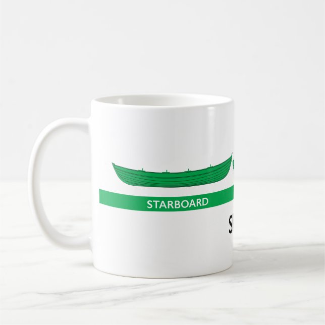 De Café Caneca estibordo do enfileiramento do Skiff do (Esquerda)