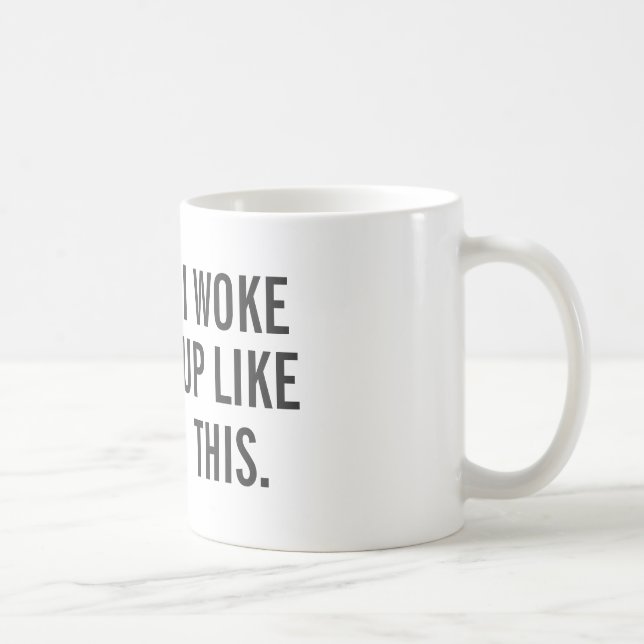 De Café Caneca - EU ACORDEI COMO ESTE (Direita)