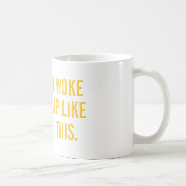 De Café Caneca - EU ACORDEI COMO ESTE (Direita)