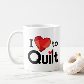 De Café Caneca Eu Adoro Quilting – Presente Perfeito para