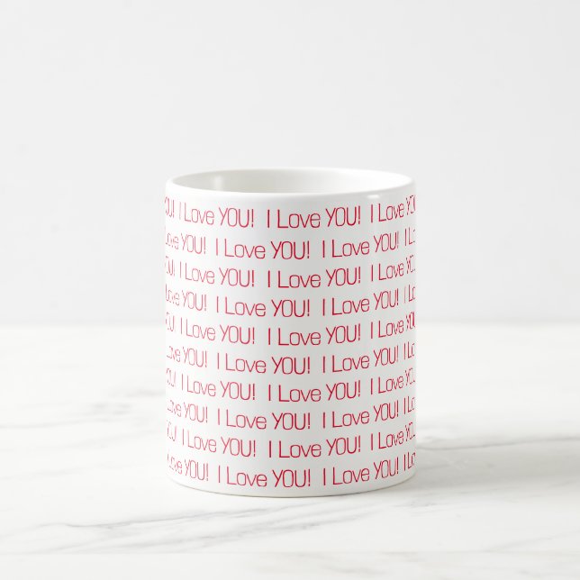 De Café Caneca Eu Amo VOCÊ (Centro)