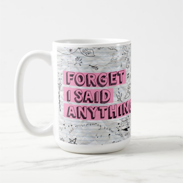 De Café Caneca Eu Disse Algo Esqueci (Esquerda)