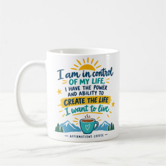 De Café Caneca Eu Estou no Controle da Minha Vida
