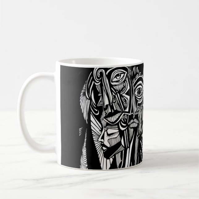 De Café Caneca Eyed estrelado (Esquerda)