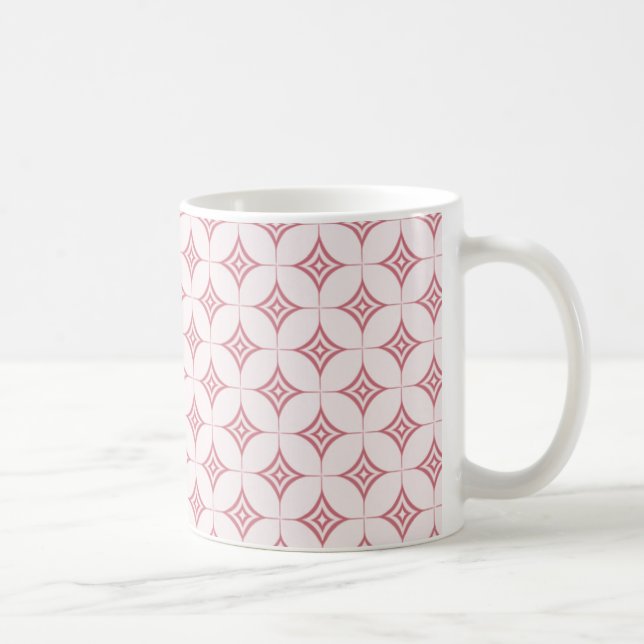 De Café Caneca Fabulosa Vintage, Petal Rosa (Direita)