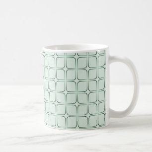 De Café Caneca fabuloso retro, verde