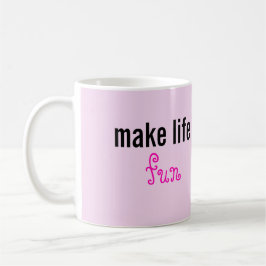 De Café Caneca Faça a Vida Divertida