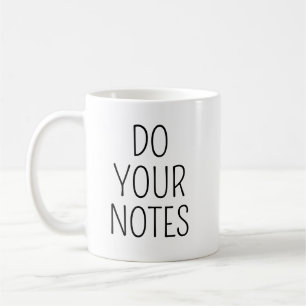 De Café Caneca Faça Suas Notas, Caneca Terapeuta, Presente