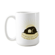 Caneca Faith Sunrise Easter 2026 — Presente Cristã