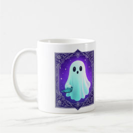 De Café Caneca Fantasma Pastel Fofa