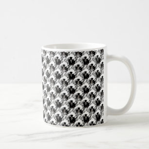 De Café Caneca farpada da multidão do Collie