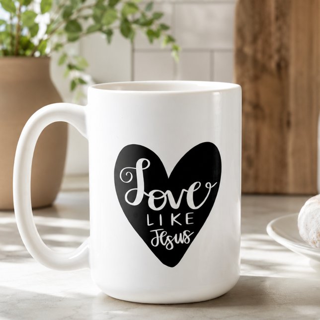 De Café Caneca Fé Amor Como Jesus (Criador carregado)