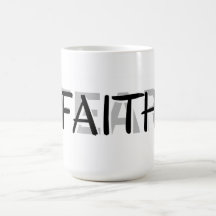 Caneca Fé Sobre Medo