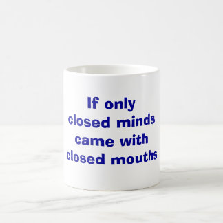 De Café Caneca fechado das mentes