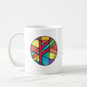 De Café Caneca Fehu Rune Art Nouveau – RIQUEZA!